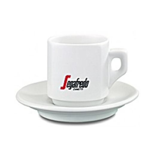 4 Segafredo Large Cups & Saucers | 4 Segafredo Large Cups & Saucers |