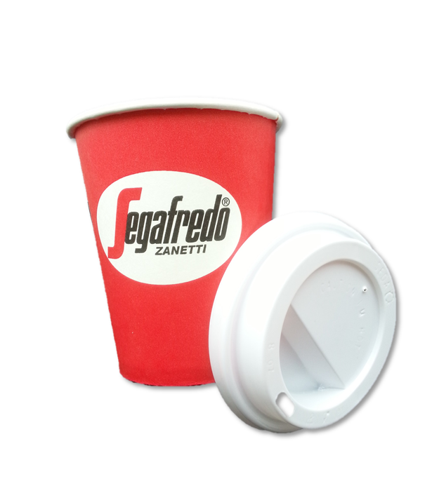 1000 Lids for Segafredo 8oz Takeaway Cups | 1000 Lids for Segafredo 8oz Takeaway Cups |